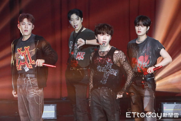 ▲▼AB6IX在台開唱。（圖／記者周宸亘攝）