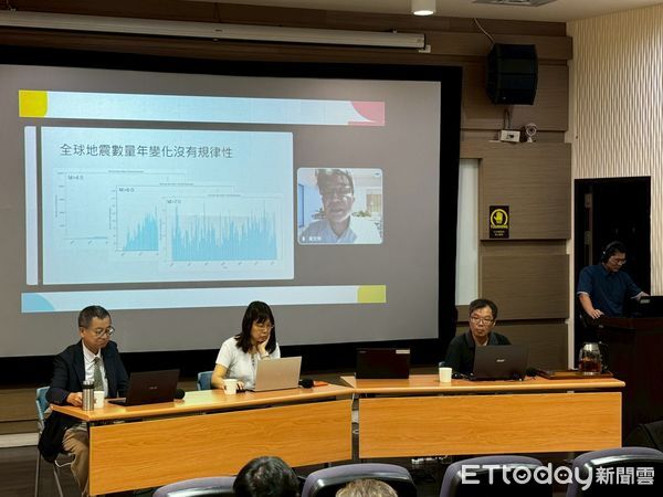 ▲竹山車籠埔斷層保存園區辦理台日專家跨國連線對談活動，拆解地震預言迷思。（圖／國立自然科學博物館提供，下同）