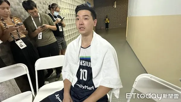 ▲海神爭冠失利，胡瓏貿賽後流下男兒淚。（圖／記者杜奕君攝）