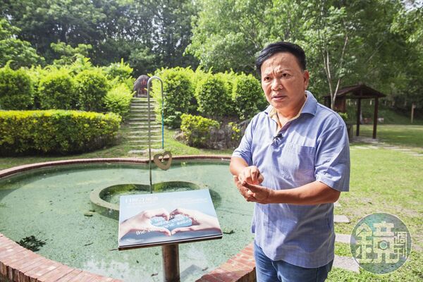 日暉集團董事長鄭越才（圖）遭控與台東縣府勾結、賴帳不還。