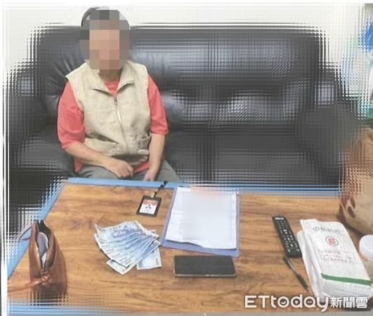 ▲詐團二度詐騙婦人，反被警設局逮捕並查獲證物。（圖／記者白珈陽翻攝）