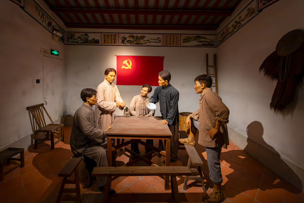 ▲中共於寶安縣舉行的第一次黨代表會議。（圖／CFP）