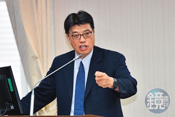 陸委會主委邱垂正。（鏡報李智為）