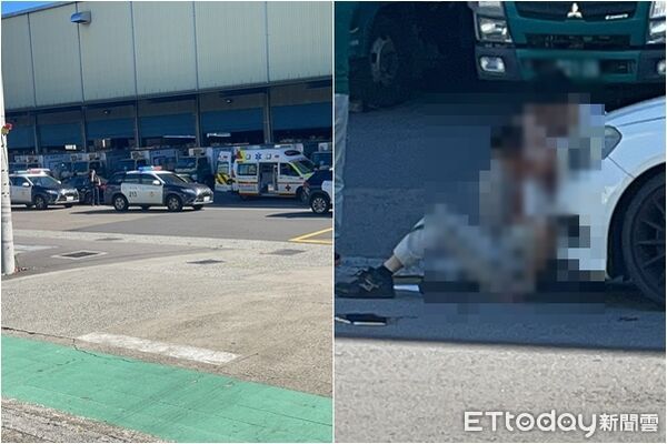 ▲▼林口黑貓宅急便兇殺案，女失控持摺疊刀刺殺男同事。（圖／民眾提供）