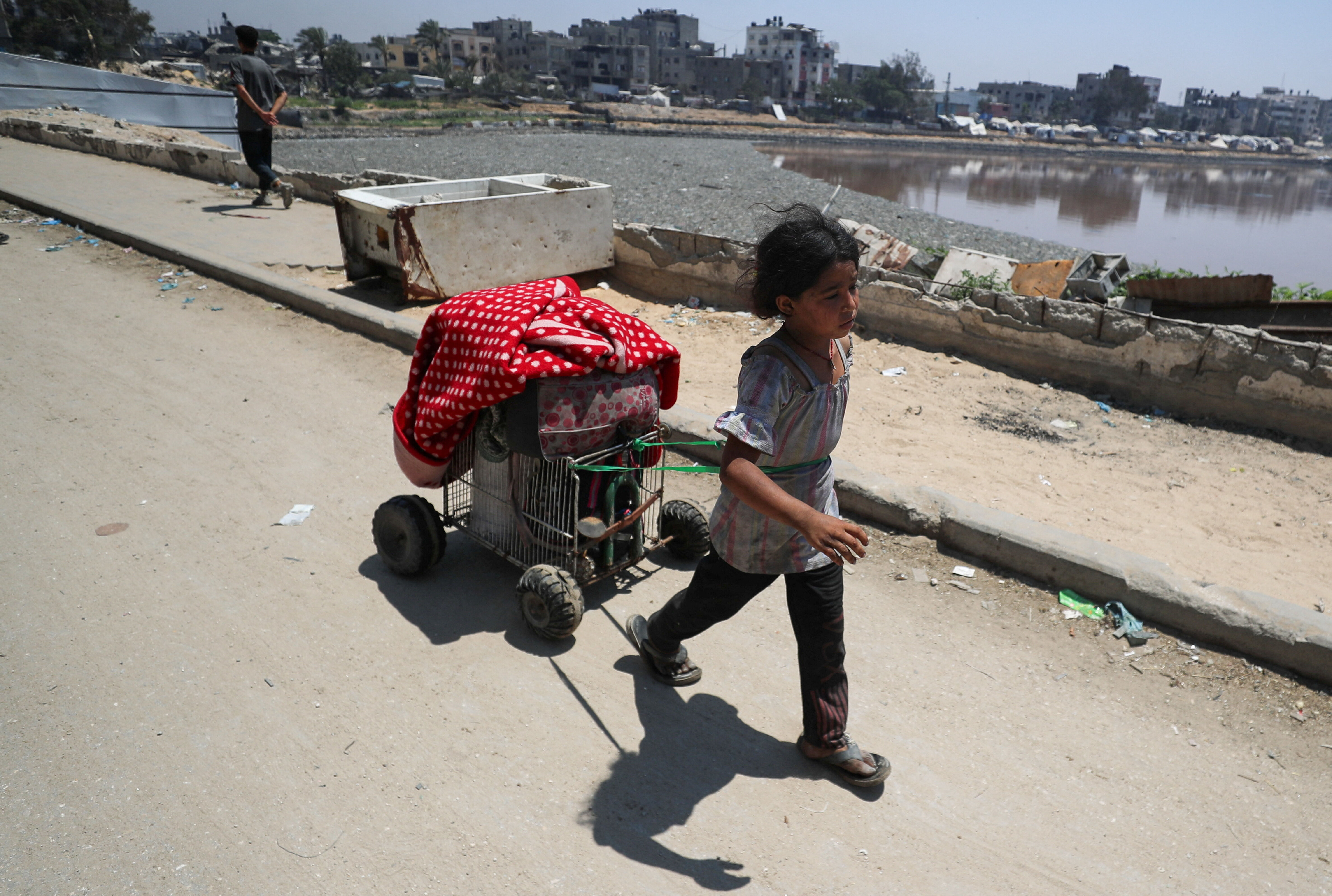 ▲▼ 以色列呼籲加薩市居民撤離。（圖／路透）
