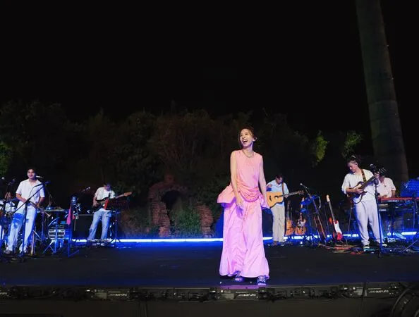 ▲▼田馥甄移師屏東開唱。（圖／何樂音樂提供）