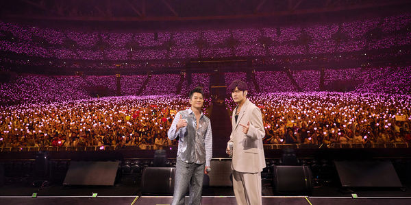 ▲▼周杰倫和郭富城世紀合體。（圖／杰威爾提供）