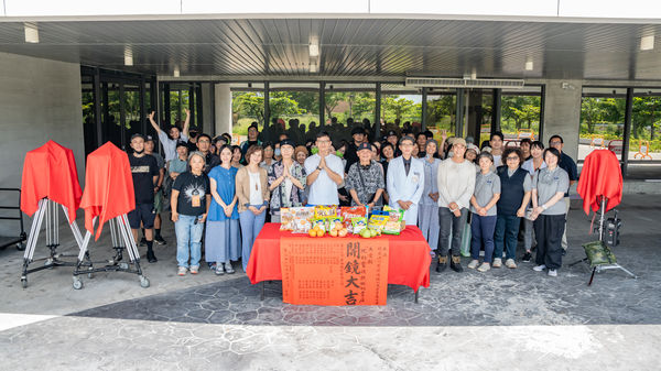 ▲大愛劇舉辦《他的靈魂與他的書店》開鏡儀式。（圖／大愛電視提供）