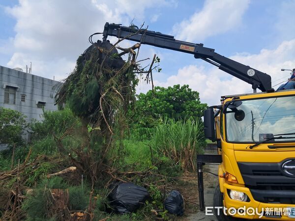 ▲▼ 溪口鄉美南村清掃總動員，邁向永續宜居新里程   。（圖／嘉義縣政府提供）