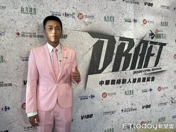 ▲中職選秀，邱立璿。（圖／記者楊舒帆攝）