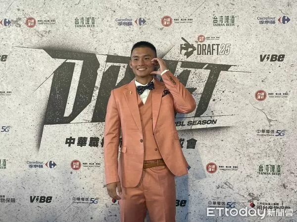 ▲中職選秀，江庭毅。（圖／記者楊舒帆攝）