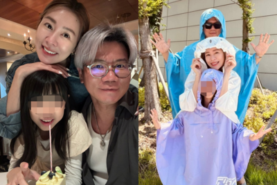 張棋惠曬9歲女兒大長腿! 身高飆破140cm她喊:能別長這麼快嗎