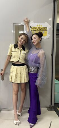 ▲江泳錡(左)一路努力，楊繡惠都看在眼裡。（圖／翻攝臉書）