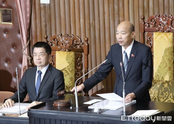 ▲▼韓國瑜 證券投資人及期貨交易人保護法 部分條文修正草案 三讀 敲槌 立法院院會 。（圖／記者屠惠剛攝）