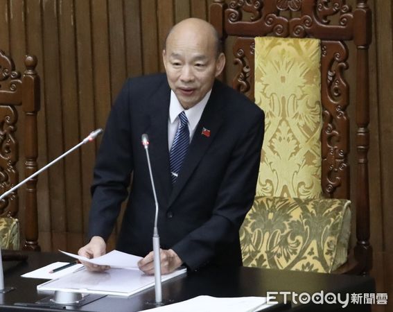 ▲▼立法院院長韓國瑜。（圖／記者屠惠剛攝）
