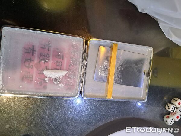 ▲東港警方在小琉球查獲8人涉嫌吸毒。（圖／記者陳崑福翻攝）