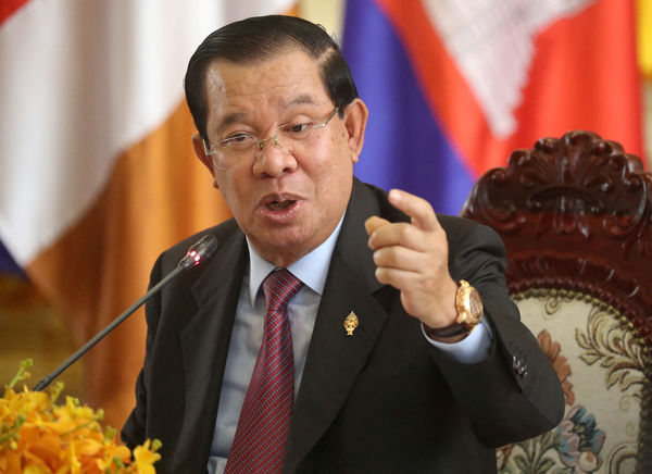▲▼柬埔寨參議院長、前總理洪森（Hun Sen）。（圖／路透）
