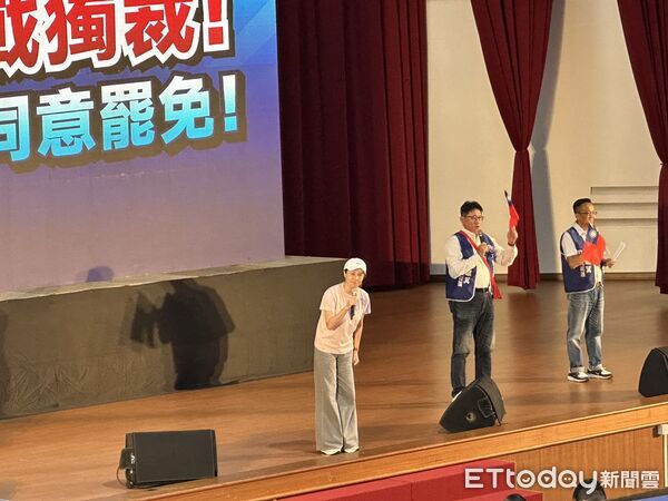 ▲▼  傅崐萁首場花蓮反罷造勢登場   。（圖／記者崔至雲攝）