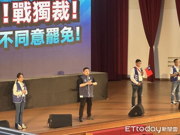 ▲▼  傅崐萁首場花蓮反罷造勢登場   。（圖／記者崔至雲攝）