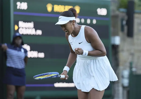 ▲大坂直美闖進溫網第2輪。（圖／達志影像／美聯社）