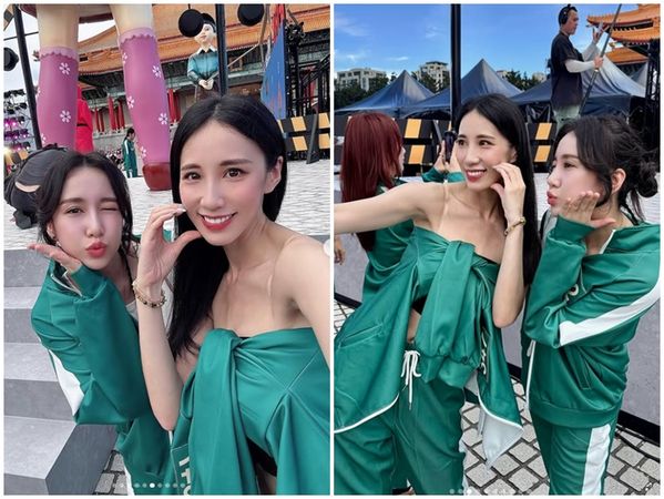 ▲▼apple瑤瑤。（圖／翻攝自Instagram／appleweiting、qiaoxinhuang）