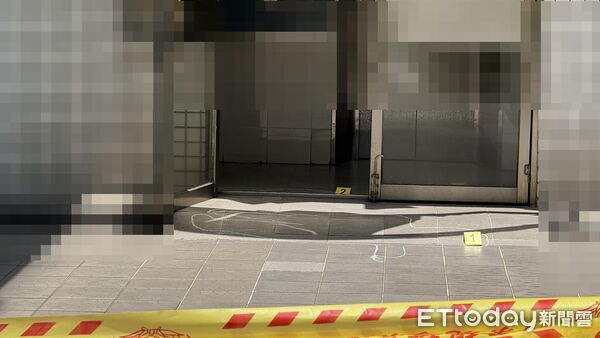 ▲▼彭振聲妻子墜樓亡，兒子彭琪祿已經哭不出來。（圖／記者吳奕靖攝）