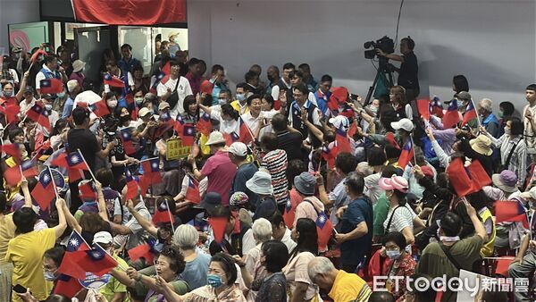 ▲▼  傅崐萁今舉辦反罷免造勢    。（圖／記者崔至雲攝）