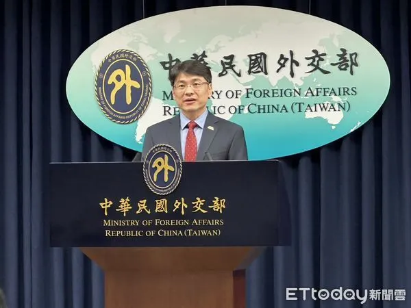 ▲▼外交部發言人兼公眾會執行長蕭光偉。（圖／記者詹詠淇攝）