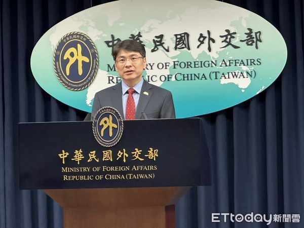 ▲▼外交部發言人兼公眾會執行長蕭光偉。（圖／記者詹詠淇攝）