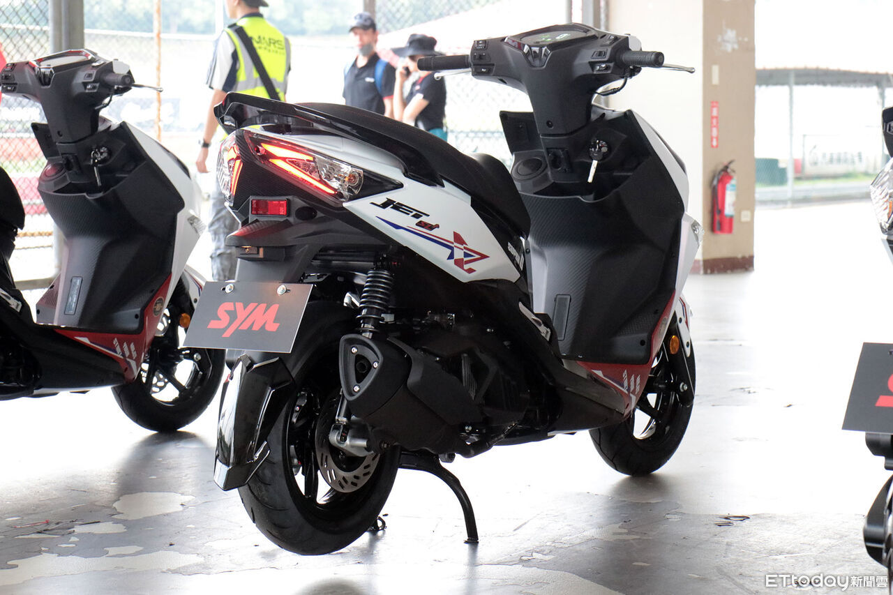 ▲102000元起！三陽「JET SL+原廠升級版」開賣　賽車科技全面下放。（圖／記者張慶輝攝）