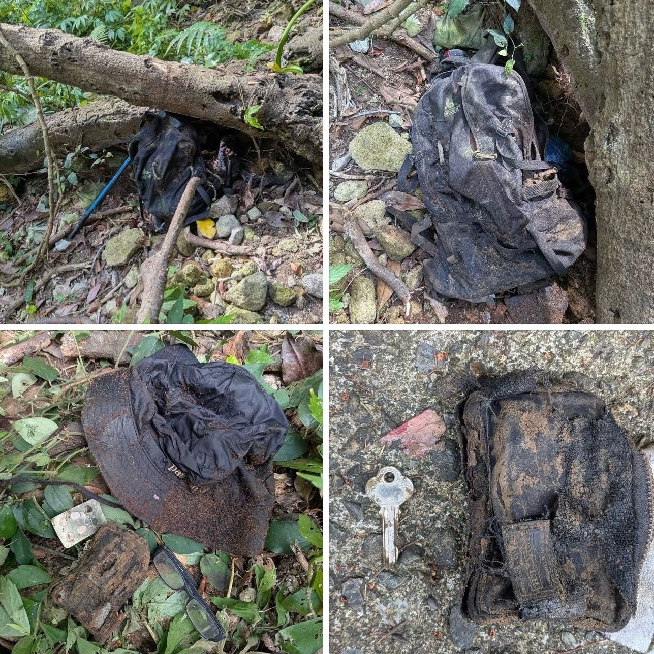 ▲新北八煙野溪驚現人骨 警採DNA比對身分。（圖／翻攝自「登山通報站」臉書社團）