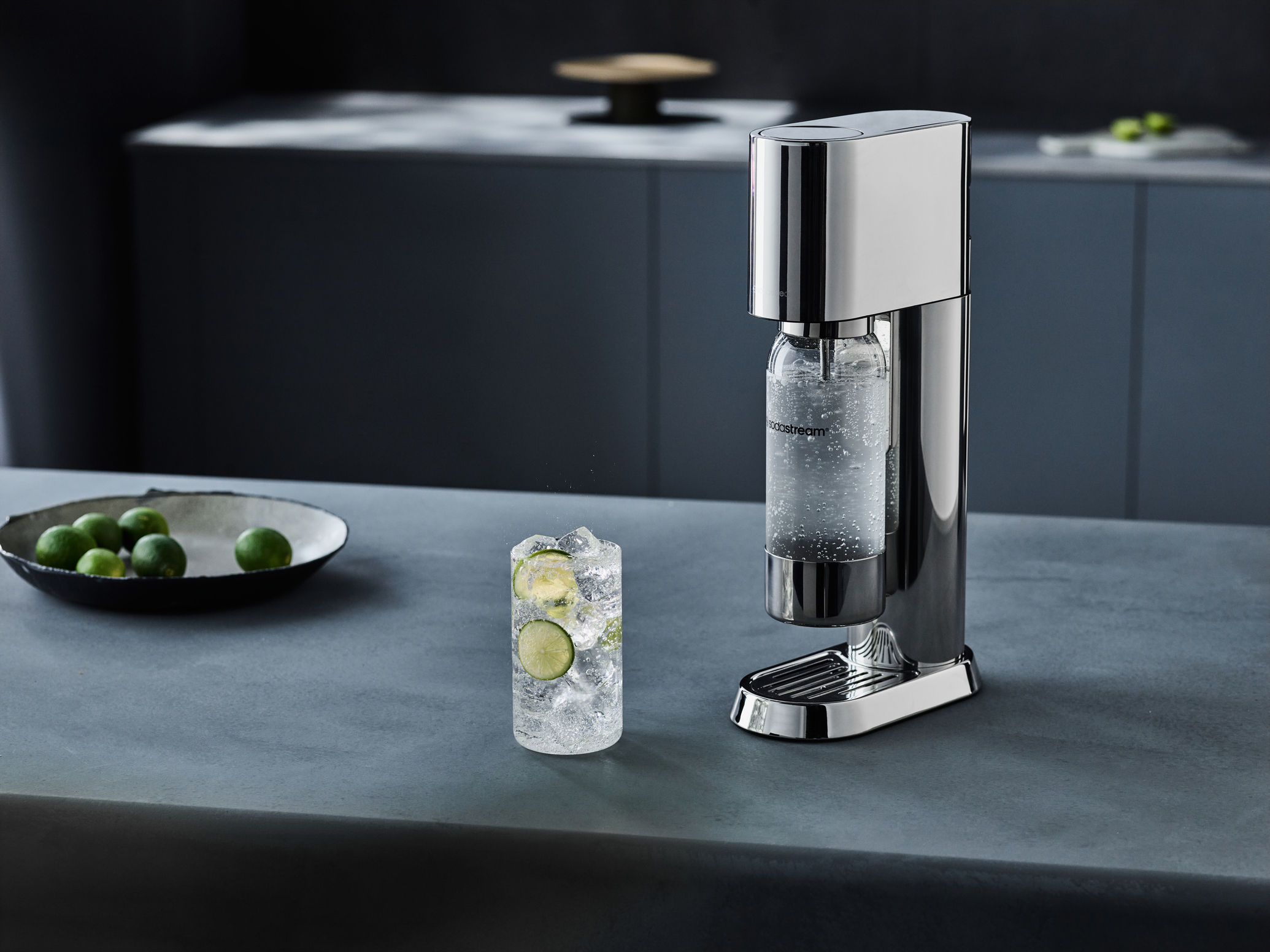 ▲SodaStream氣泡水機找來深澤直人設計限量版「ensō」。（圖／品牌提供）