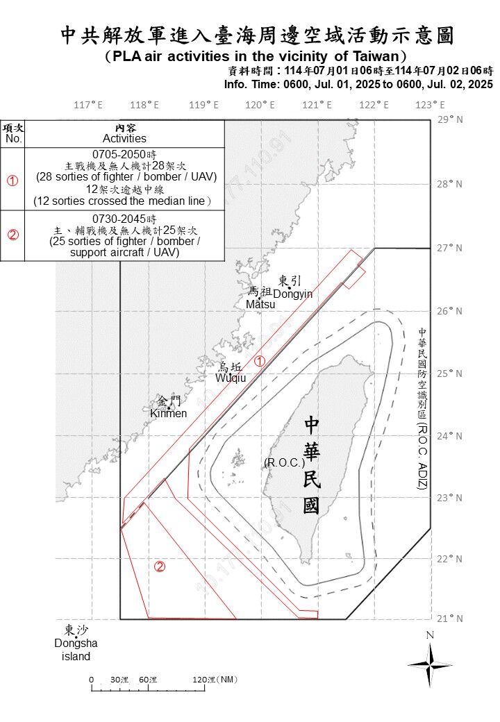 ▲▼共機動態。（圖／國防部提供）
