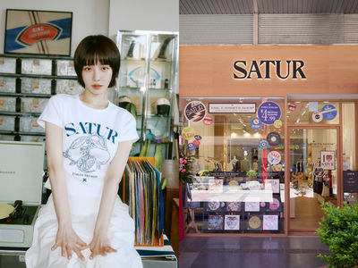 朴圭瑛愛牌SATUR進駐信義！女神同款T恤必買、完美還原黑膠唱片韓風