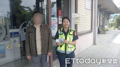 旅人身上沒錢又刁車　都蘭女警暖心伸援手