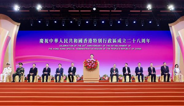 ▲▼香港回歸28年　李家超：寧做艱難改革者　不做安逸停滯者。（圖／翻攝李家超臉書）