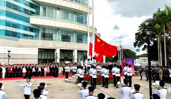 ▲▼香港回歸28年　李家超：寧做艱難改革者　不做安逸停滯者。（圖／翻攝李家超臉書）