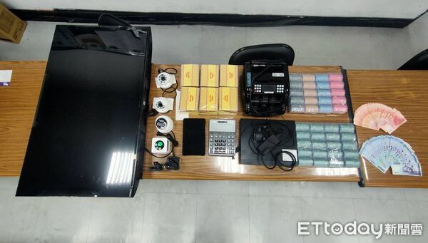 ▲C ONE Poker德州撲克協會涉嫌在松山民生社居攬客聚賭遭警方查獲。（圖／記者張君豪翻攝）