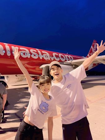 ▲何美與陳謙文挑戰擂台賽。（圖／三立提供）