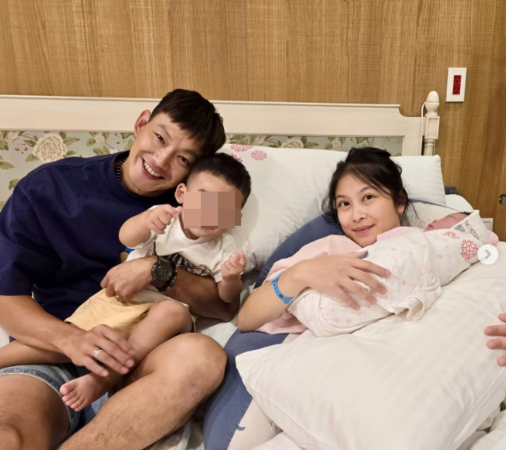 ▲威廉、卓君澤的二寶平安出世。（圖／翻攝自卓君澤Instagram）
