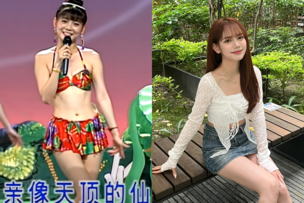 ▲▼王彩樺舊照撞臉大女兒。（圖／翻攝自王彩樺臉書、庭庭IG）