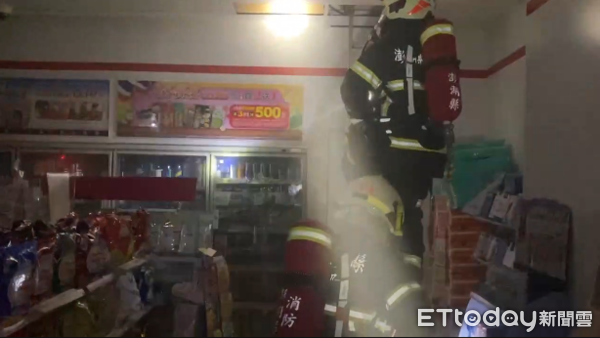 ▲▼澎湖超商火警。（圖／記者陳洋翻攝）