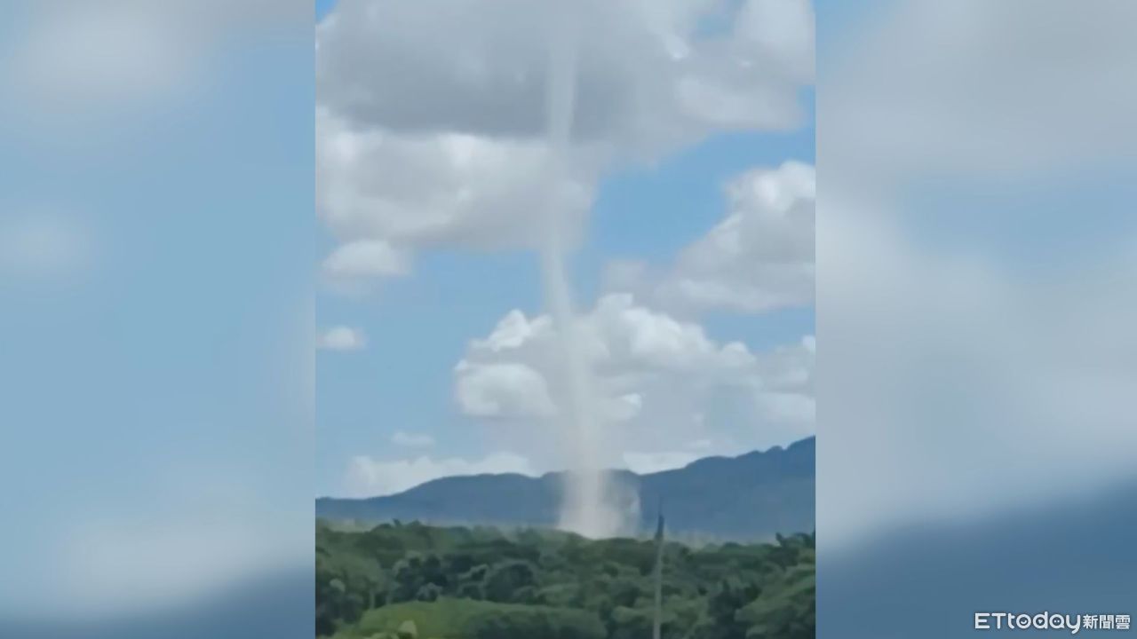 台東關山驚見巨大龍捲風「直衝天上」 盤旋10分鐘震撼畫面曝| ETtoday生活新聞| ETtoday新聞雲