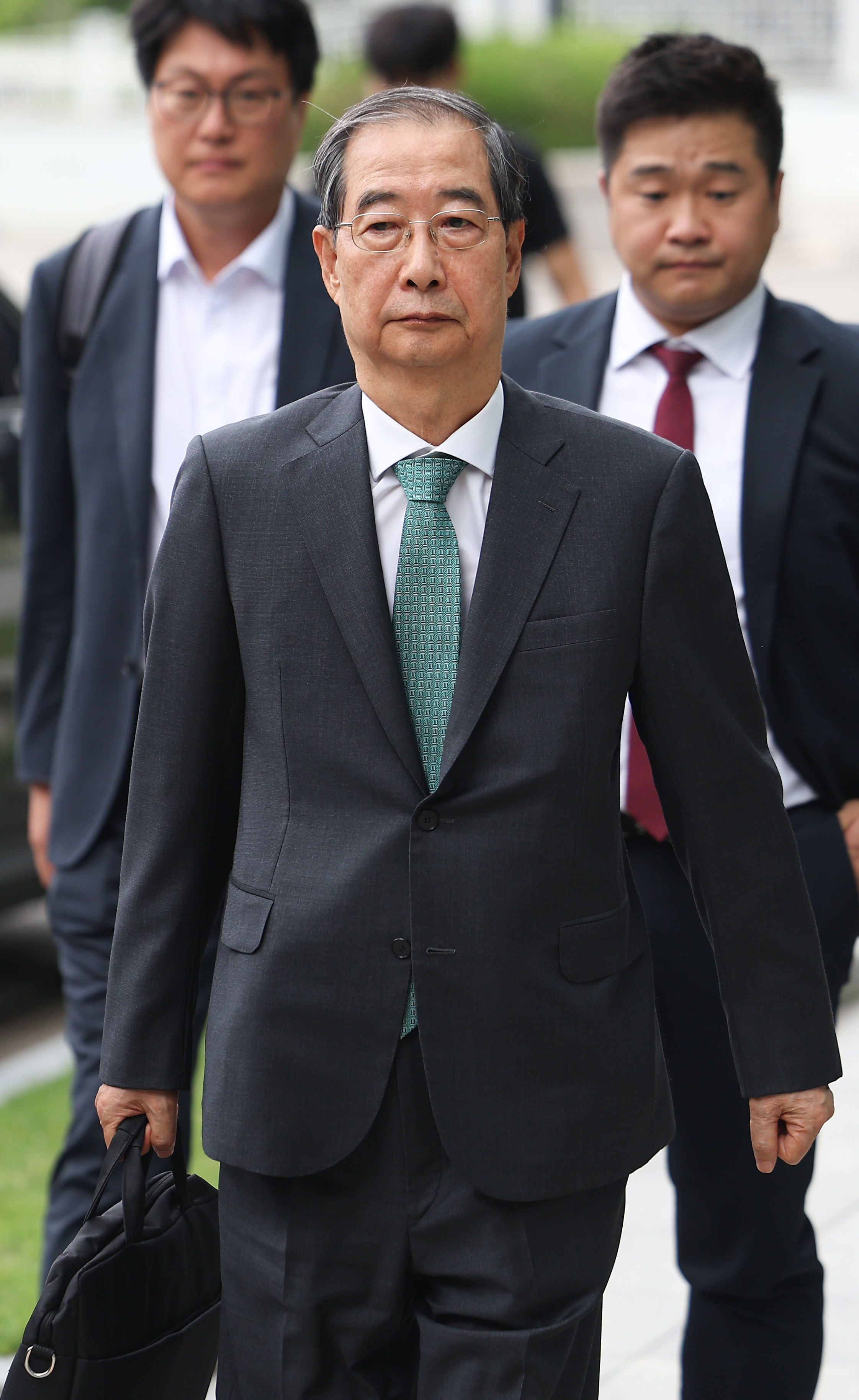 ▲▼特檢2日上午傳喚前國務總理韓悳洙接受偵訊。（圖／達志影像／newscom）