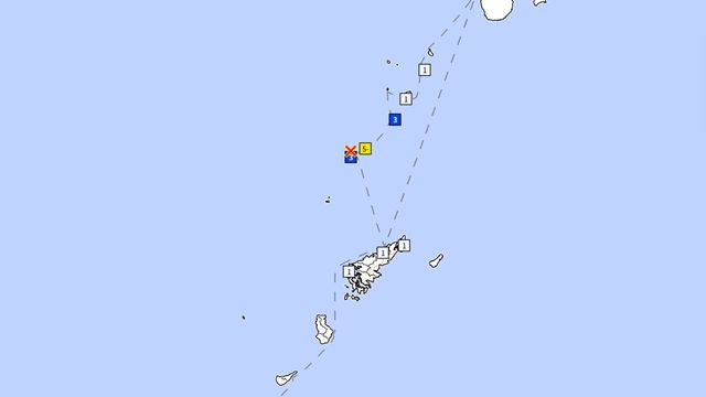 ▲▼鹿兒島地震。（圖／翻攝日本氣象廳）