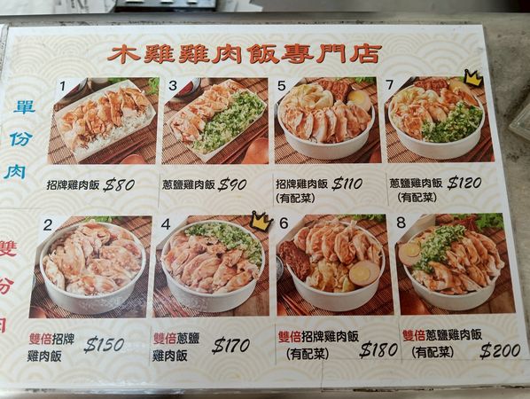 ▲▼木雞雞肉飯。（圖／部落客民宿女王芽月授權提供）