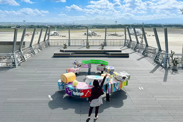 ▲▼桃園機場第二航廈。（圖／部落客飛天璇的口袋授權提供）