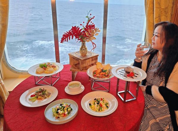 ▲▼麗星郵輪探索星號美食。（圖／部落客台南好Food遊授權提供）