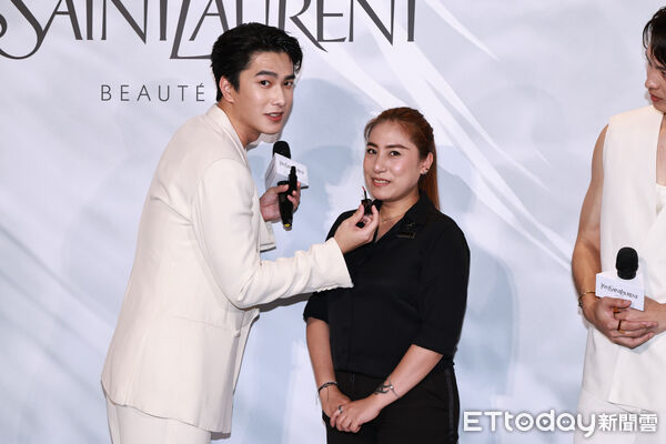 ▲▼YSL《仲夏度假 VILLA》快閃店 開幕記者會-曾敬驊 。（圖／記者黃克翔攝）曾敬驊