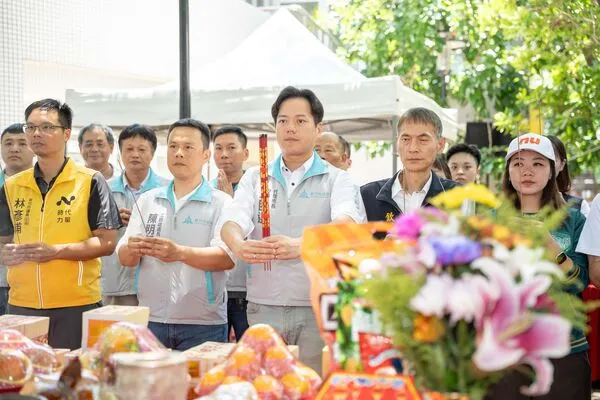 ▲新竹市政府今(2)日於中光公園隆重舉行改造工程開工典禮。（圖／新竹市政府提供）